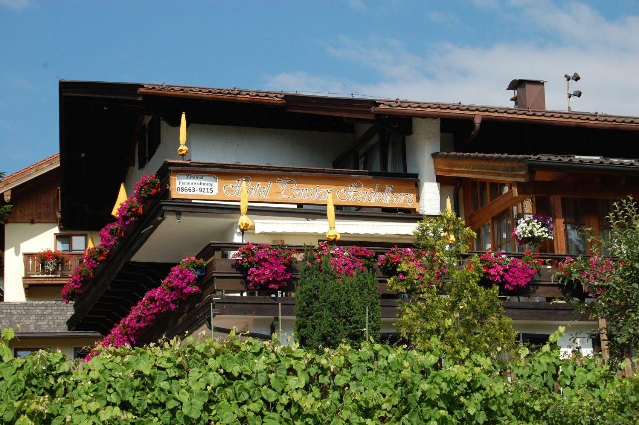 Hotel - Pension - Heidelberg Inkl. Chiemgaukarte Ruhpolding Dış mekan fotoğraf