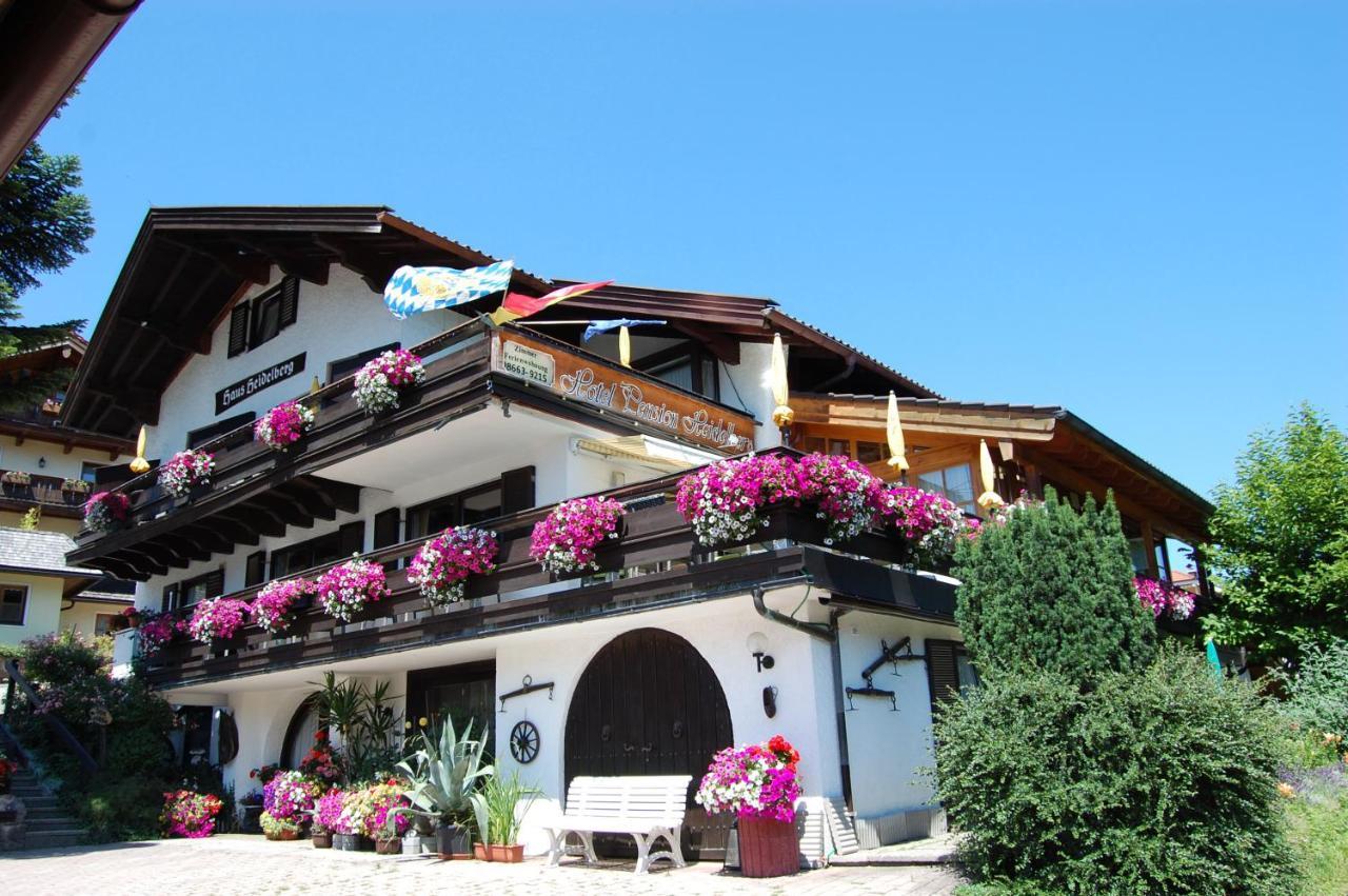 Hotel - Pension - Heidelberg Inkl. Chiemgaukarte Ruhpolding Dış mekan fotoğraf